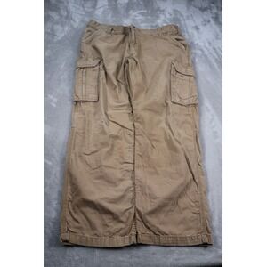 Carhartt Force Pants Mens 40x32 Beige Relaxed Fit Cargo Workwear Utility